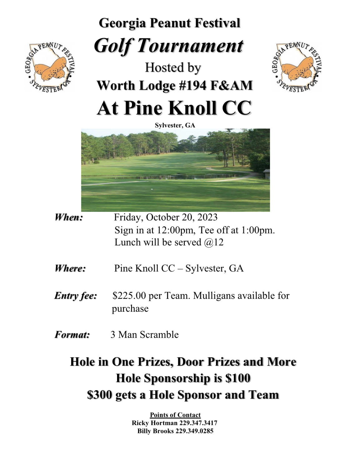 Golf Tournament GA Peanut Festival
