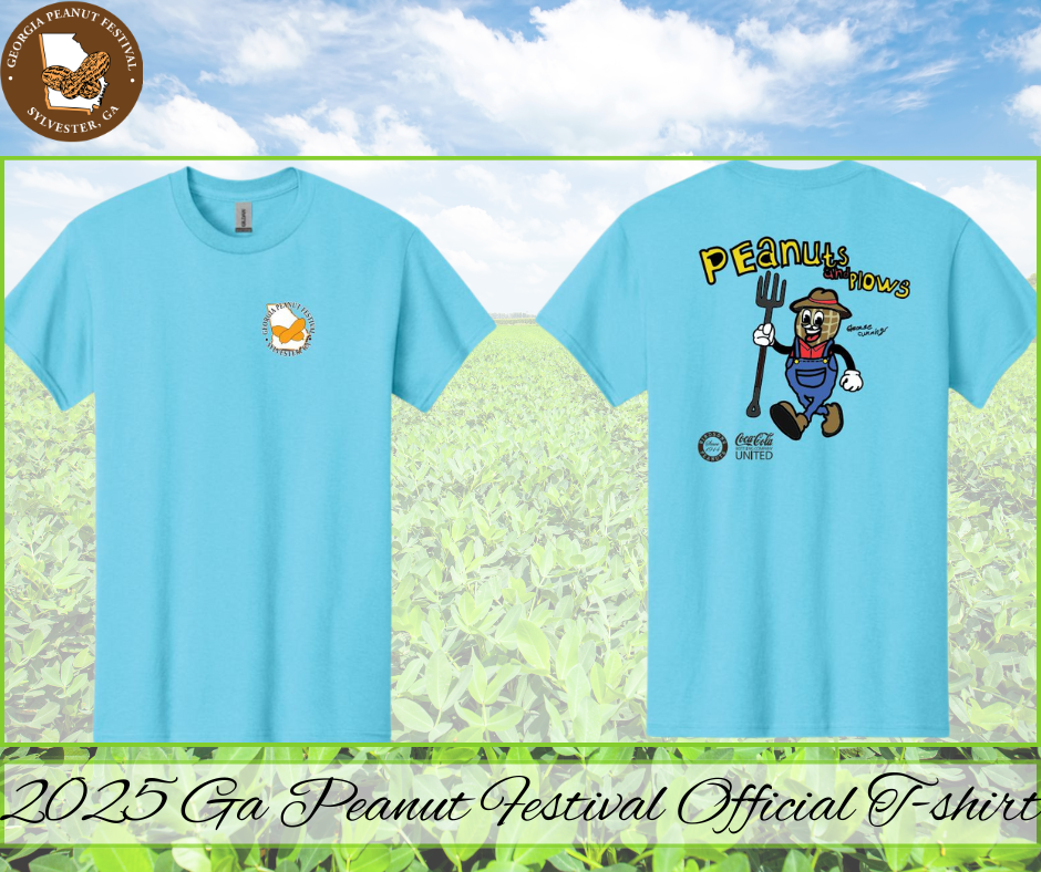 2025 Georgia Peanut Festival T-shirt flyer